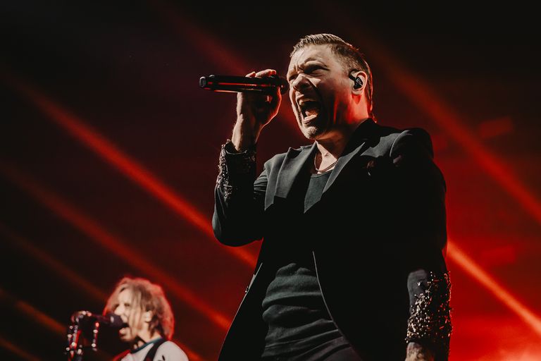 Shinedown performing live at AEC Theatre in Adelaide